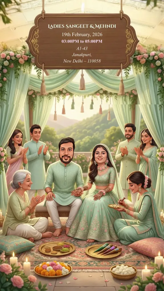 Gagan & Himanshi - Wedding Invitation