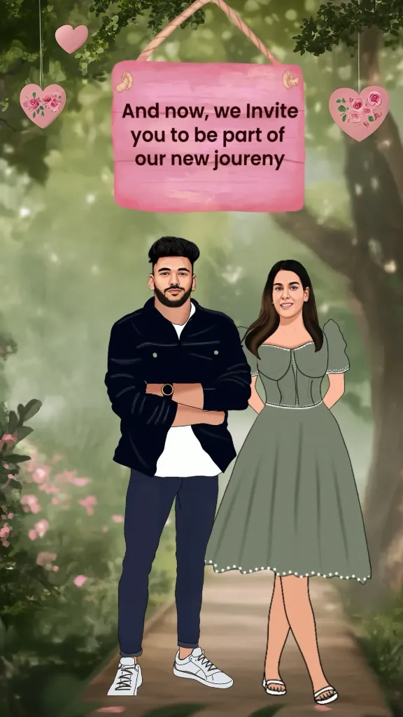 Gaurav and Heena - Wedding Invitation